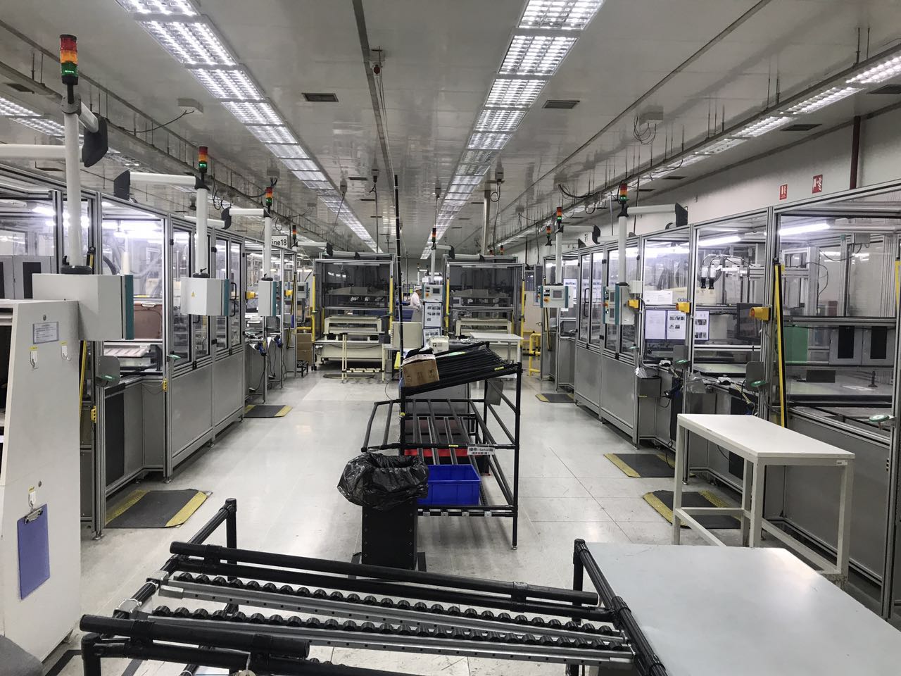 倍速链式汽车电子安全产品自动组装线